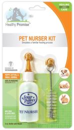 Four Paws Healthy Promise Pet Nurser Bottle with Brush Kit (size: 6 Count)