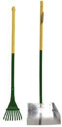 Four Paws Wee-Wee Pan and Rake Set Large (size: 2 Count)