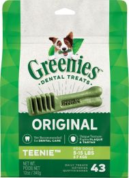 Greenies Teenie Dental Dog Treats (size: 129 count (3 x 43 ct))