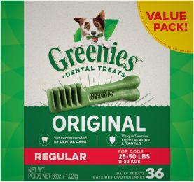 Greenies Regular Dental Dog Treats (size: 72 count (2 x 36 ct))