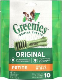 Greenies Petite Dental Dog Treats (size: 60 count (6 x 10 ct))