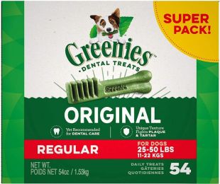 Greenies Regular Dental Dog Treats (size: 108 count (2 x 54 ct))