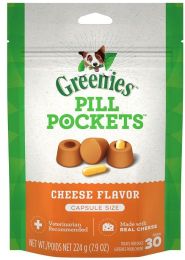 Greenies Pill Pockets Cheese Flavor Capsules (size: 240 count (8 x 30 ct))
