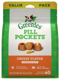 Greenies Pill Pockets Cheese Flavor Capsules (size: 120 count (2 x 60 ct))