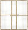 MidWest Wire Mesh Wood Pressure Mount Pet Safety Gate