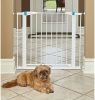 MidWest Glow in the Dark Steel Pet Gate White