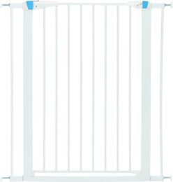 MidWest Glow in the Dark Steel Pet Gate White (size: 39" tall - 1 count)