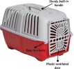 MidWest Spree Plastic Door Travel Carrier Red Pet Kennel