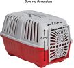 MidWest Spree Plastic Door Travel Carrier Red Pet Kennel