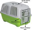 MidWest Spree Plastic Door Travel Carrier Green Pet Kennel