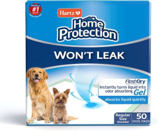 Hartz Home Protection Dog Training Pads (size: 200 count (4 x 50 ct))