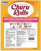 Inaba Churu Rolls Dog Treat Chicken Recipe wraps Chicken with Salmon Recipe