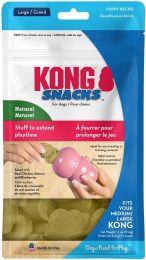 KONG Snacks for Dogs Puppy Recipe Large (size: 11 oz)