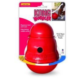 diKONG Wobbler Interactive Dog Toy Dispenses Food and Treats (size: Small - 1 count)