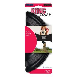 KONG Extreme Flyer Disc Dog Toy Large Black (size: 1 count)