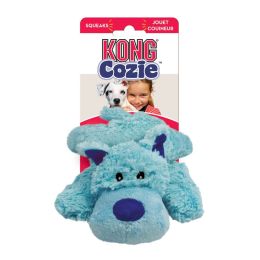 KONG Baily the Blue Dog Cozie Squeaker Plush Dog Toy Medium (size: 1 count)