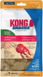 KONG Snacks for Dogs Bacon and Cheese Recipe Large (size: 11 oz)