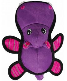 KONG Roughskinz Hippo Dog Toy X-Small/Small (size: 1 count)