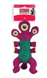 KONG Woozles Squeaking Dog Toy Medium Pink (size: 6 Count)