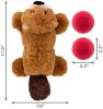 KONG Cozie Pocketz Beaver Dog Toy
