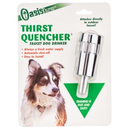 Oasis Thirst Quencher Faucet Dog Waterer (size: 4 count)