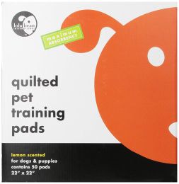 Lola Bean Quilted Pet Training Pads Lemon Scent Large (size: 150 count (3 x 50 ct))