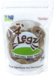 4Legz Ode 2 Odie Peanut Butter and Carob Chips for Dogs (size: 42 oz (6 x 7 oz))
