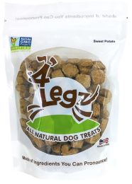 4Legz Organic Sweet Potato Crunchy Dog Cookies (size: 42 oz (6 x 7 oz))