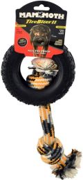 Mammoth Tire Biter II Dog Toy with Rope Medium (size: 3 count)