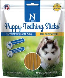 N-Bone Puppy Teething Treats Chicken Flavor (size: 22.44 oz (6 x 3.74 oz))