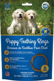 N-Bone Grain Free Puppy Teething Rings Chicken Flavor (size: 36 count (6 x 6 ct))