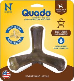 N-Bone Quado Dog Treat BBQ Flavor Average Joe (size: 3 count)