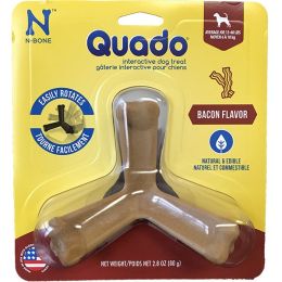 N-Bone Quado Dog Treat Bacon Flavor Average Joe (size: 3 count)