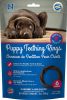 N-Bone Puppy Teething Ring Blueberry and BBQ Flavor