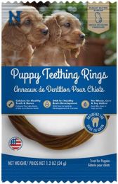 N-Bone Puppy Teething Rings Peanut Butter Flavor (size: 12 count (12 x 1 ct))