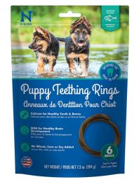 N-Bone Puppy Teething Rings Salmon Flavor (size: 36 count (6 x 6 ct))