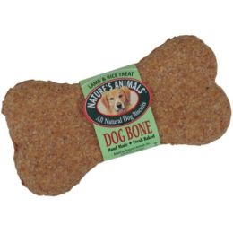 Natures Animals Dog Bone Biscuits Lamb and Rice (size: 96 count (4 x 24 ct))