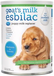 PetAg Goats Milk Esbilac Puppy Milk Replacer for Puppies with Sensitive Digestive Systems (size: 24 oz (2 x 12 oz))