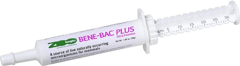 PetAg Zoologic Bene-Bac Probiotic Gel for Mammals (size: 150 gram (5 x 30 gm))