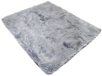 Paw PupProtector Waterproof Throw Blanket Grey (size: Medium - 1 count)