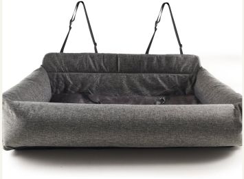Paw PupProtector Memory Foam Dog Car Bed Gray Full Seat (size: 1 count)