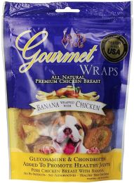 Loving Pets Gourmet Wraps Banana and Chicken (size: 72 oz (12 x 6 oz))