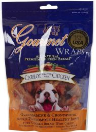 Loving Pets Gourmet Wraps Carrot and Chicken (size: 48 oz (8 x 6 oz))