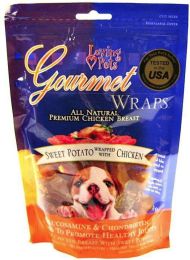 Loving Pets Gourmet Wraps Sweet Potato and Chicken (size: 64 oz (8 x 8 oz))