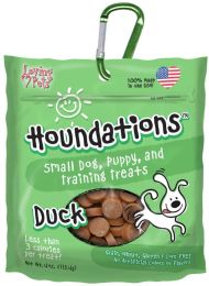 Loving Pets Houndations Training Treats Duck (size: 24 oz (6 x 4 oz))