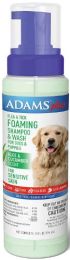 Adams Foaming Flea and Tick Shampoo with Aloe and Cucumber (size: 30 oz (3 x 10 oz))