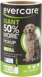 Evercare Giant Extreme Stick Pet Lint Roller Refill (size: 15 count)