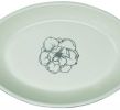 Pioneer Pet Ceramic Oval Magnolia Food or Water Bowl for Pets