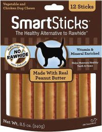 SmartBones SmartSticks with Real Peanut Butter (size: 84 count (7 x 12 ct))