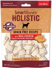 SmartBones Holistic Grain Free Bones Chicken Mini (size: 72 count (3 x 24 ct))